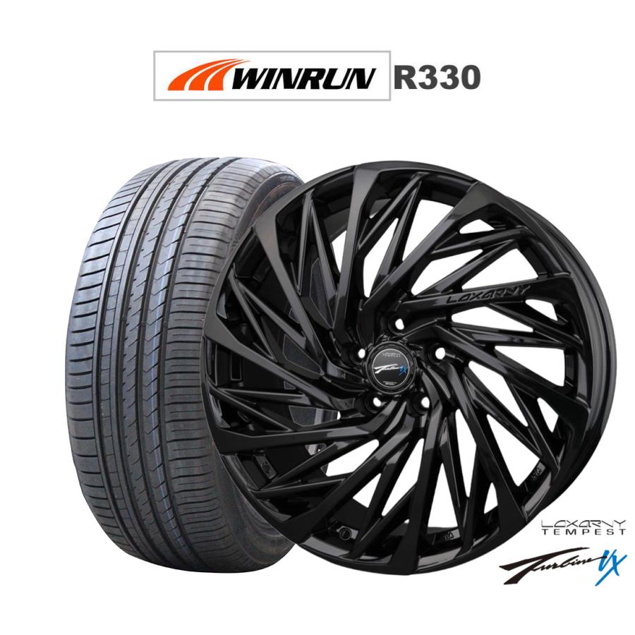 ロクサーニ サマータイヤ ホイール4本セット BADX テンペストタービン