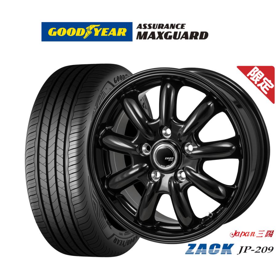 サマータイヤ ホイール4本セット JAPAN三陽 ZACK JP-209 グッドイヤー