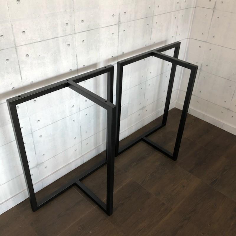 テーブル脚 テーブル用脚 DIY 脚のみ パーツ ブラック T型金属脚