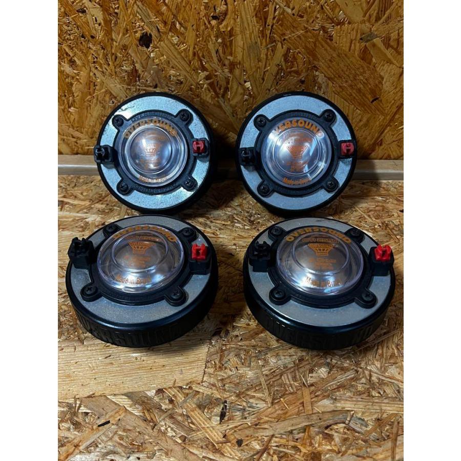 4個セット OVERSOUND DTI2560 ホーンドライバー カーオーディオ カー