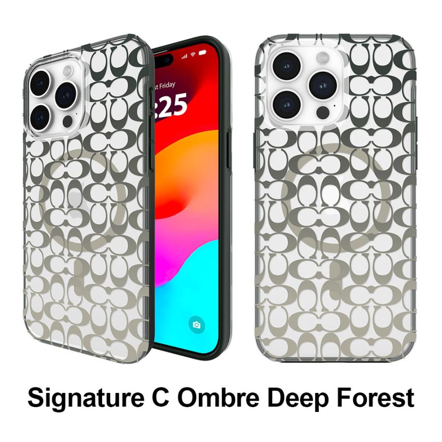 COACH（コーチ） iPhone15/14/13 15pro 15promax スマホケース MagSafe