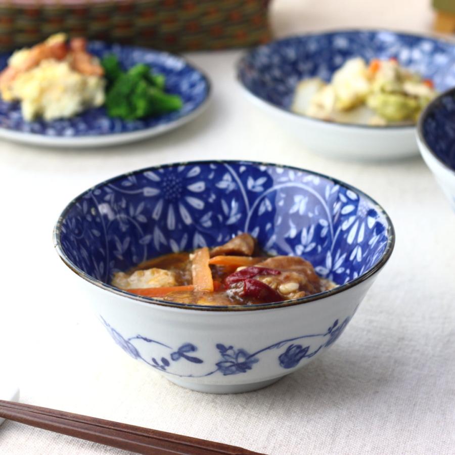 藍華 ミニ丼 15.5cm 日本製 美濃焼 4.8多用丼 どんぶり 丼 大きい茶碗