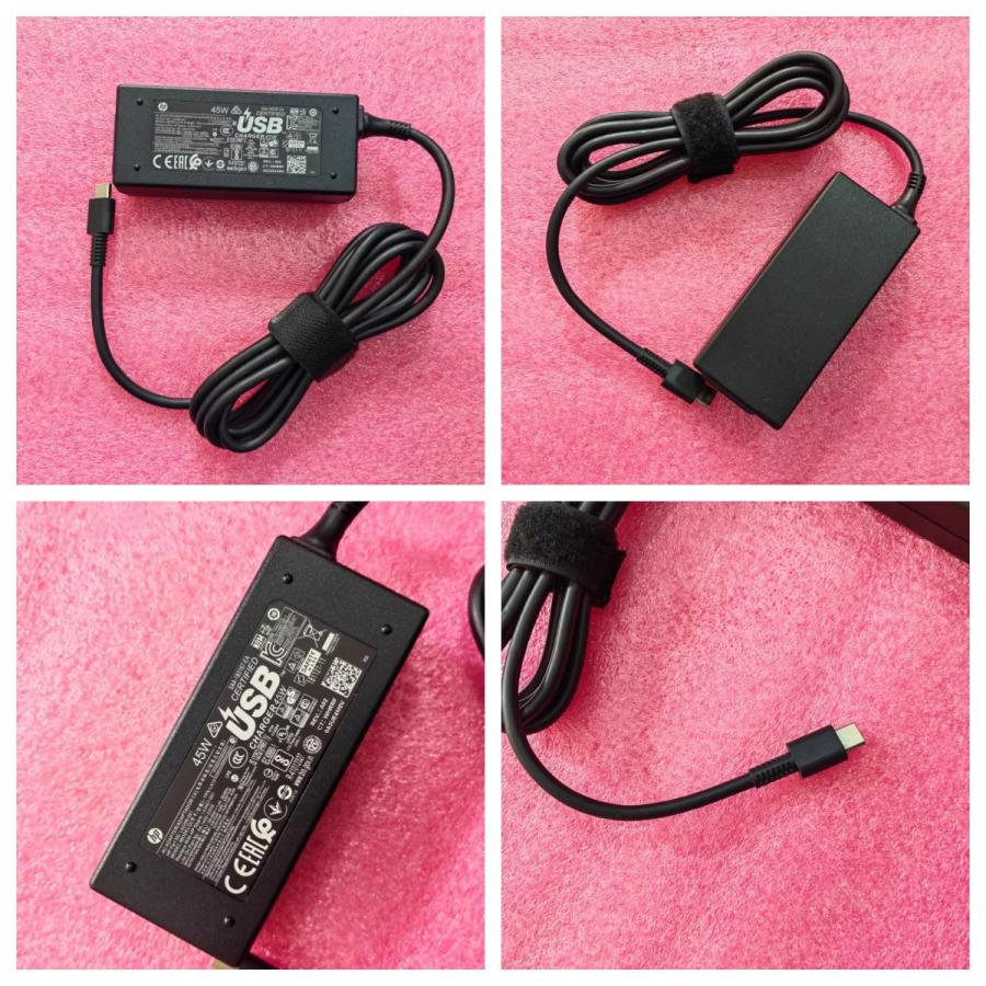 新品 HP Chromebook x360 14b-ca 電源、ACアダプタ 15V 3A Type-c 45W