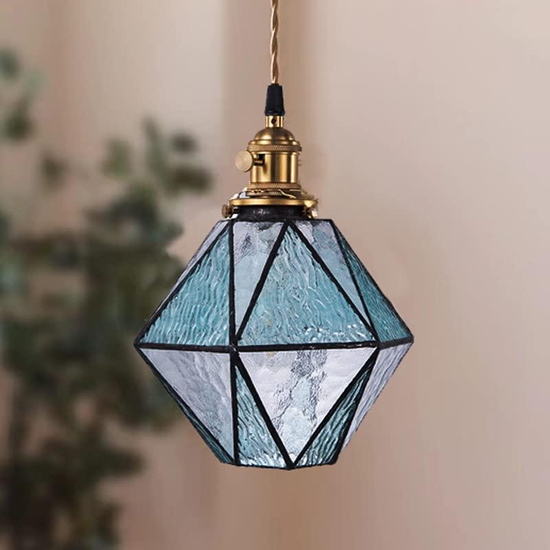 Chende公式店 ペンダントライト ガラス おしゃれ 青緑 北欧 1灯