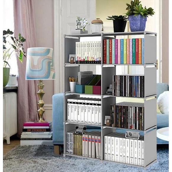 本棚 大容量 整理棚 ワイヤー収納ラック 組み立て式 衣類収納ボックス