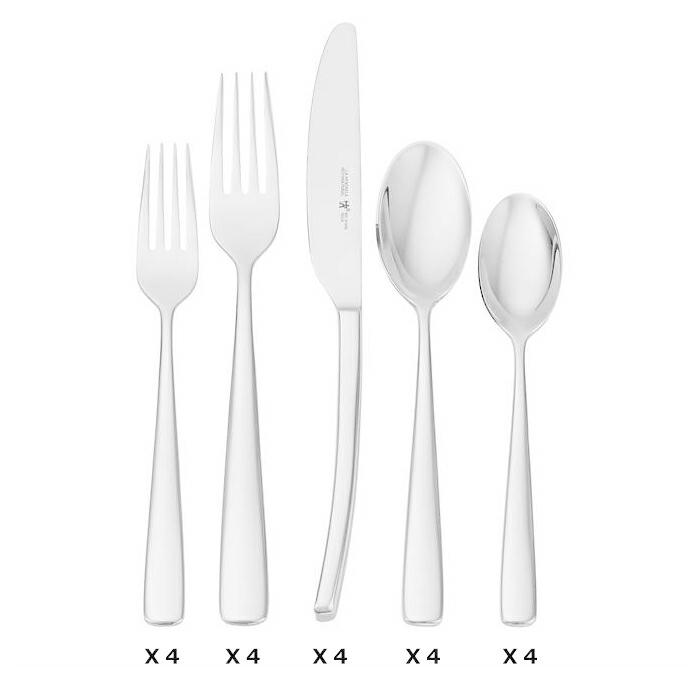 HENCKELS（ヘンケルス） 正規品 20pc カトラリーセット スプーン