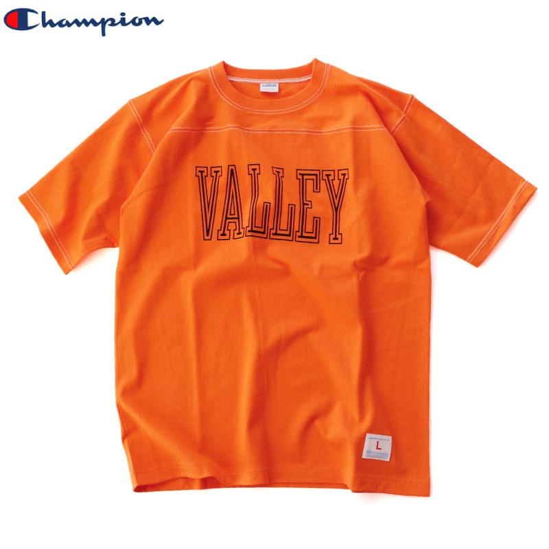 Champion（チャンピオン） 復刻ヴィンテージ フットボールTシャツ