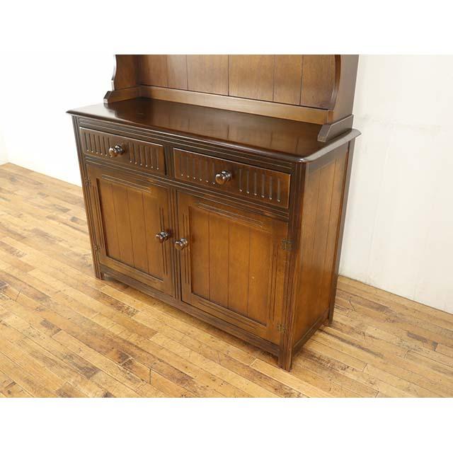 イギリス アンティーク 家具 カップボード 飾り棚 食器棚 キッチン