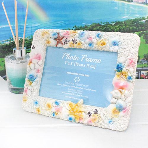 ハワイ インテリア 写真立て Island Heritage フォトフレーム シェル