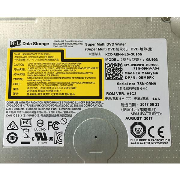 新品 DELL Vostro 3267 3250 Inspiron OptiPlex 3040 内蔵光学ドライブ