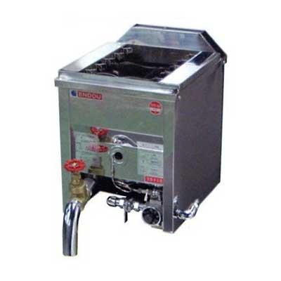 新品 エンドウ工業 卓上型1槽式フライヤー TPF-MD ドッグ用 13L 435