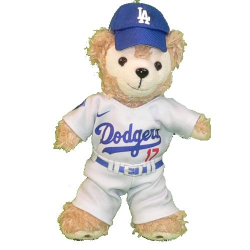 ぬいぐるみ ダッフィー 服 ユニフォーム ロサンゼルス グレー 衣装