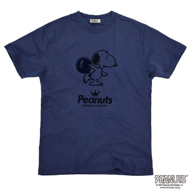 SNOOPY（スヌーピー） 半袖 Tシャツ ボーリング チーム メンズ