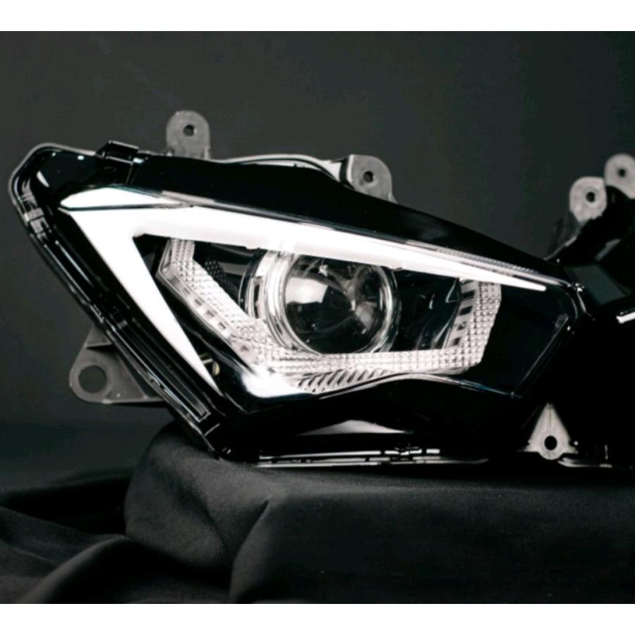 KAWASAKI ZX25R NINJA プロジェクター ヘッドライト デーモンアイ