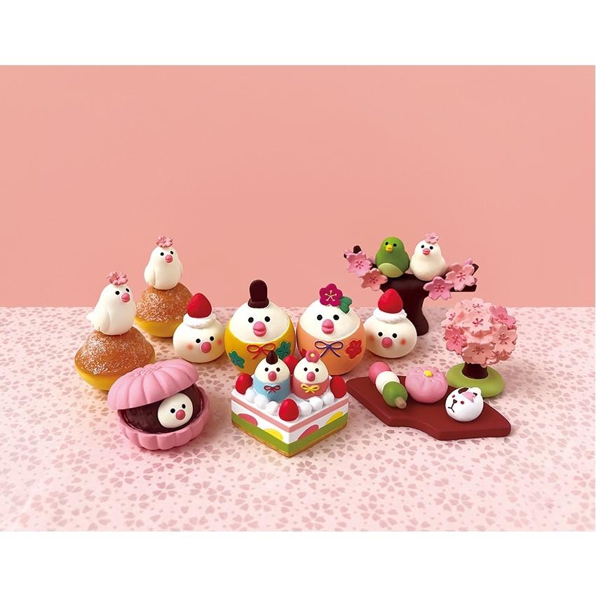 DECOLE（デコレ） ひなケーキ 文鳥雛 桜うららかひなまつり