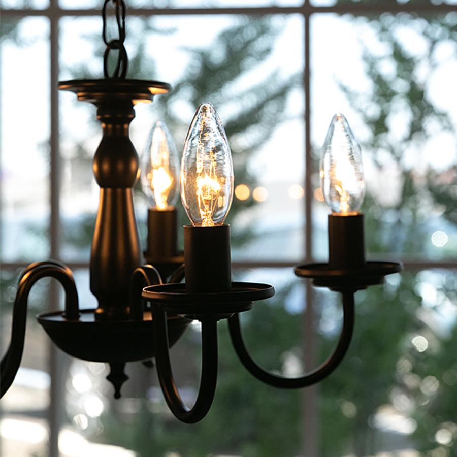 シャンデリア おしゃれ ペンダントライト 5灯 LED対応 E12 照明器具