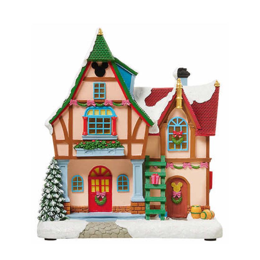 ディズニー クリスマスオブジェクリスマスビレッジ 13ピースセット