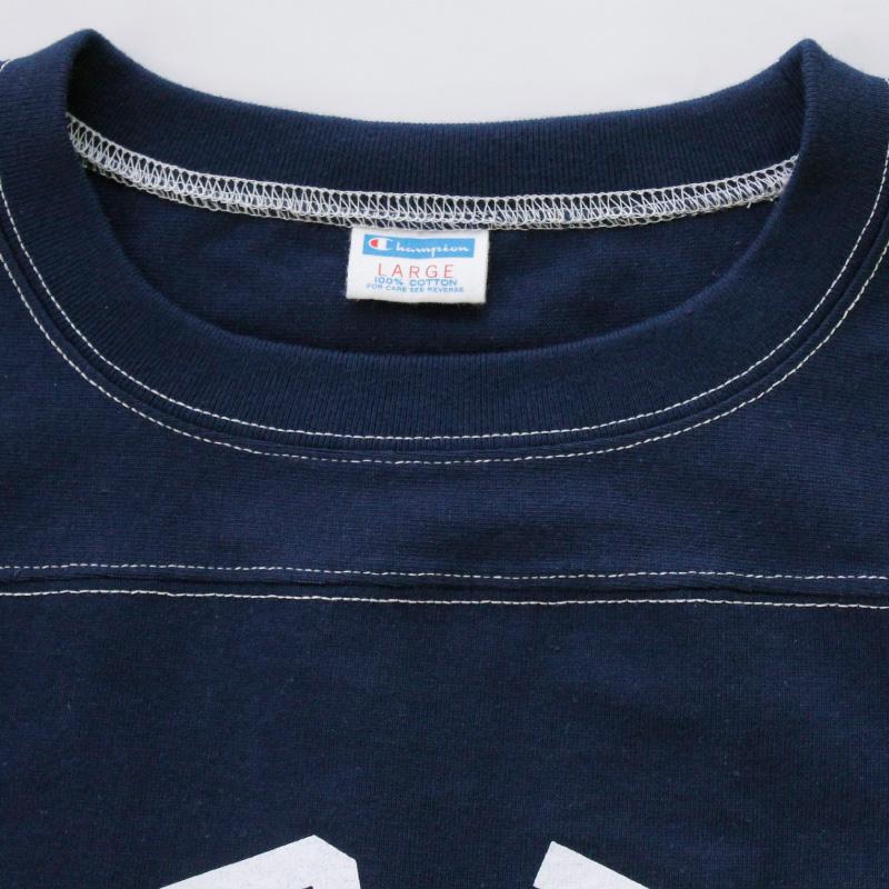 Champion（チャンピオン） 復刻ヴィンテージ フットボールTシャツ