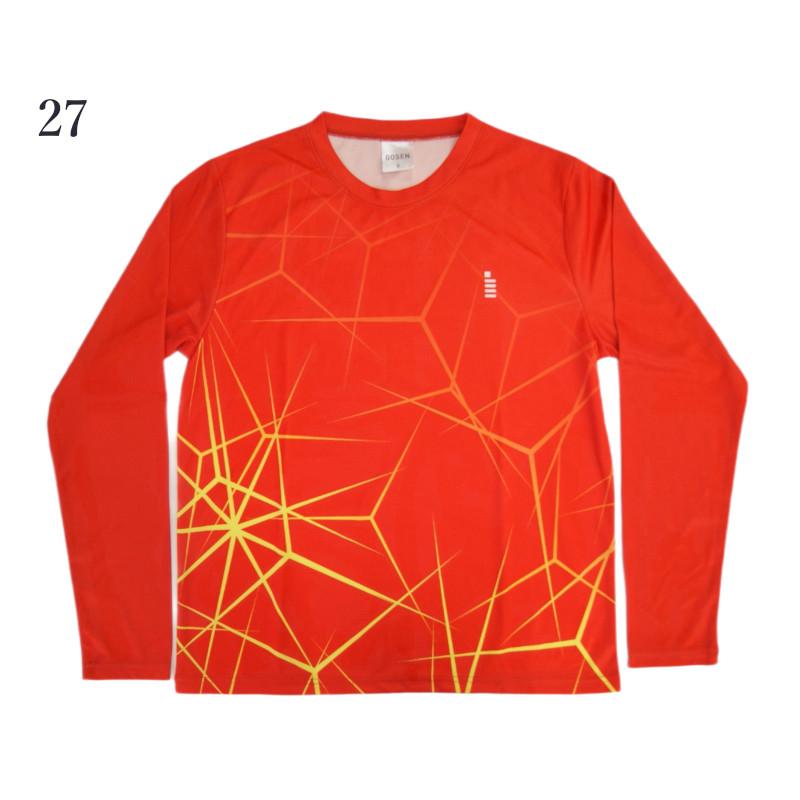 GOSEN（ゴーセン） 2025年秋企画 昇華ロングスリーブTシャツB JPT60