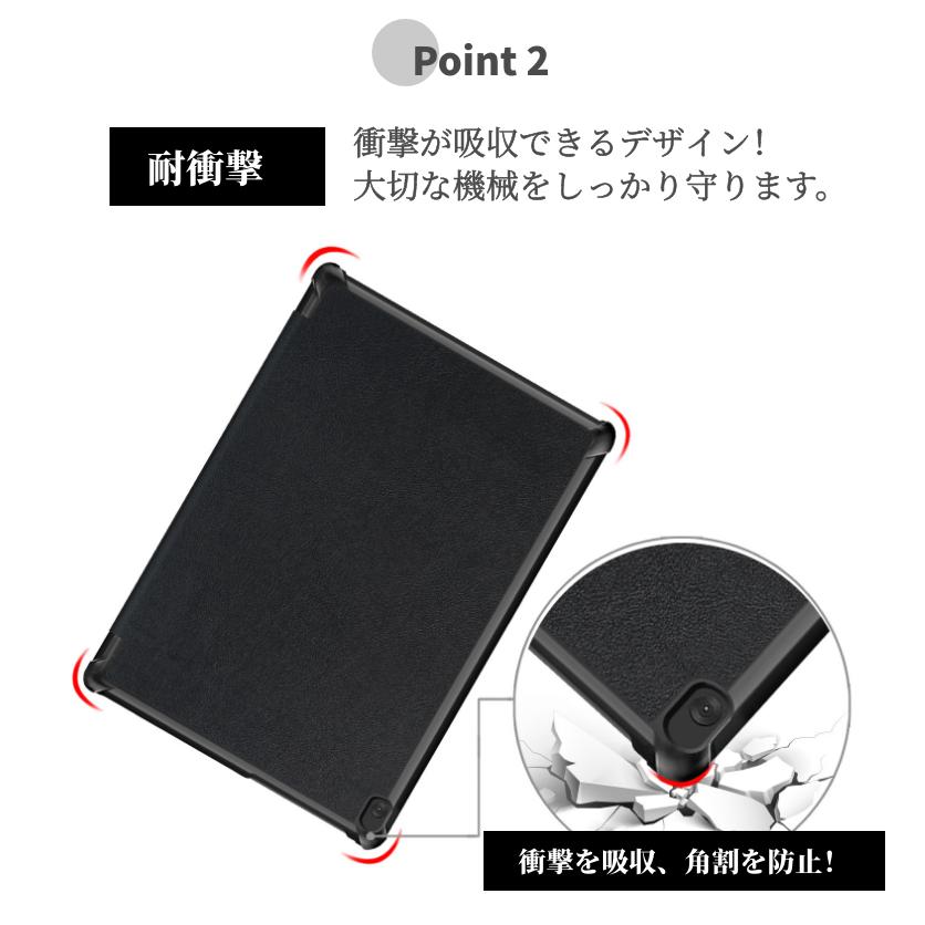 Lenovo レノボ Tab B10 M10 レザーケース カバー TB-X505F X505L X605F