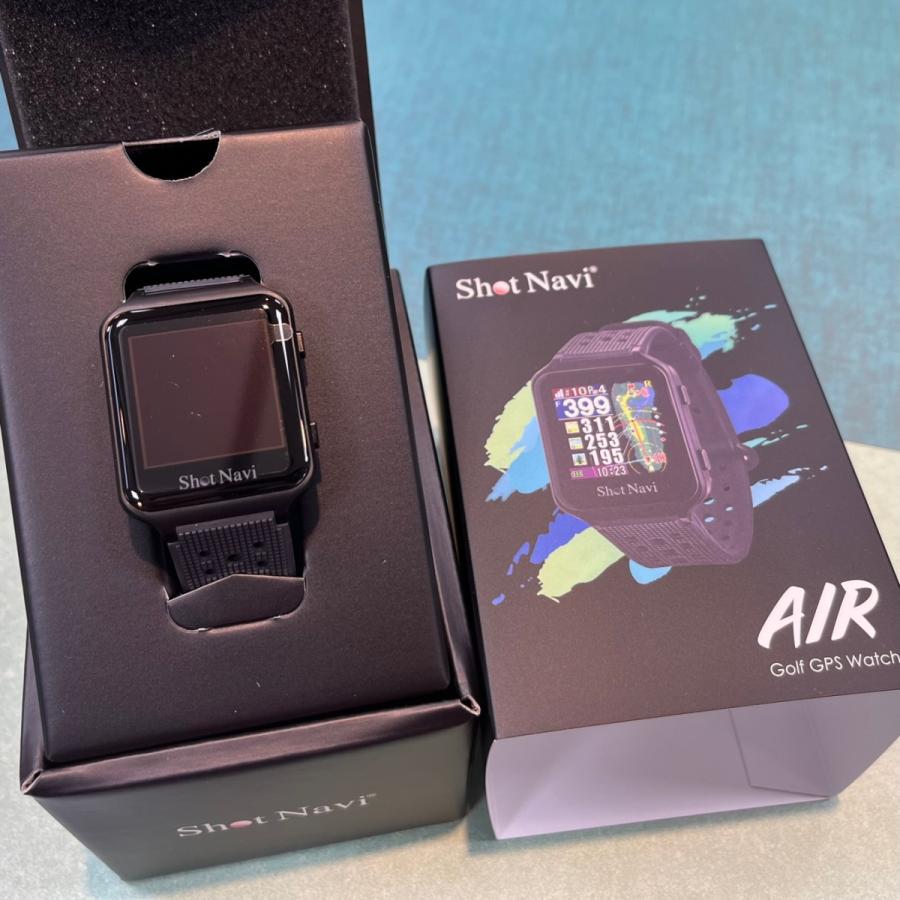 ShotNavi（ショットナビ） Shot Navi AIR 正規品 ブラック ゴルフ用GPS