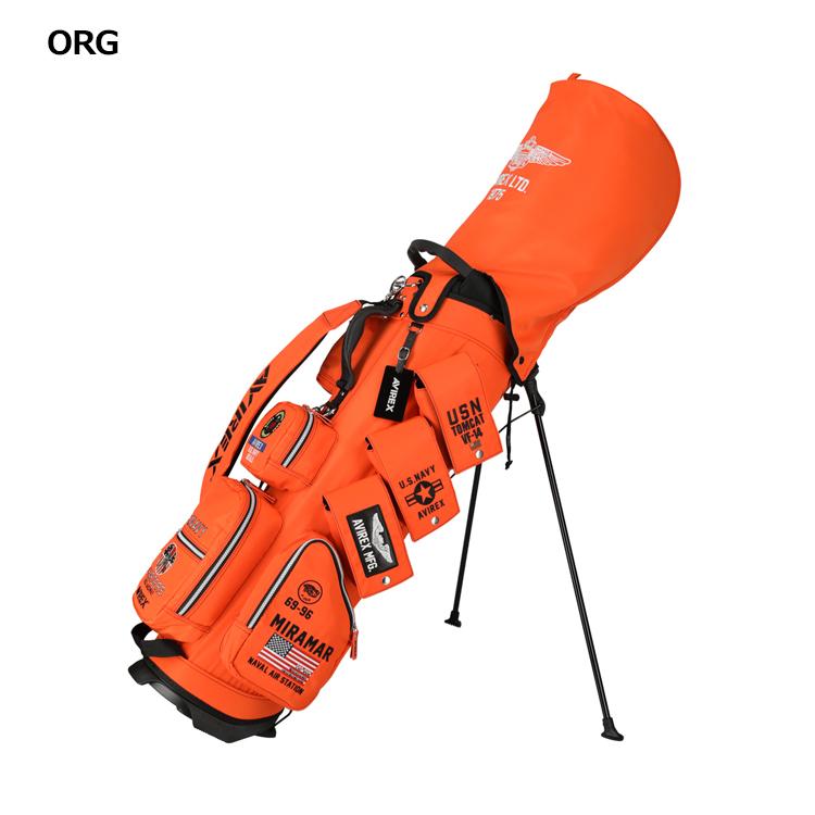 AVIREX GOLF アヴィレックスゴルフ 9型 スタンド式 キャディバッグ