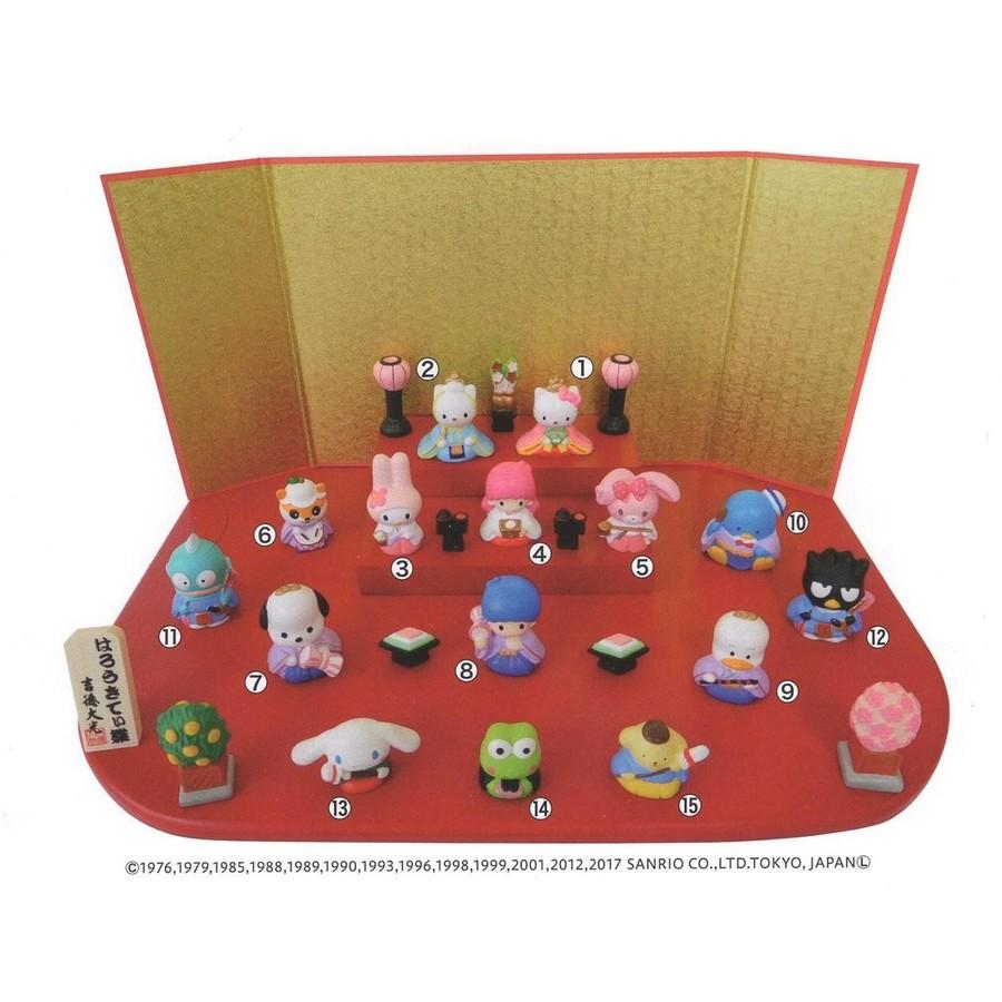 sanrio（サンリオ） キャラクターひな人形 ハローキティ 15人 台段雛