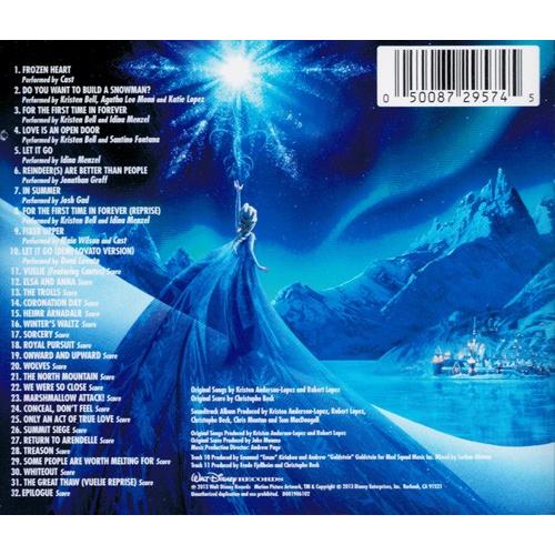 O.S.T: Disney FROZEN / アナと雪の女王 オリジナル・サウンドトラック