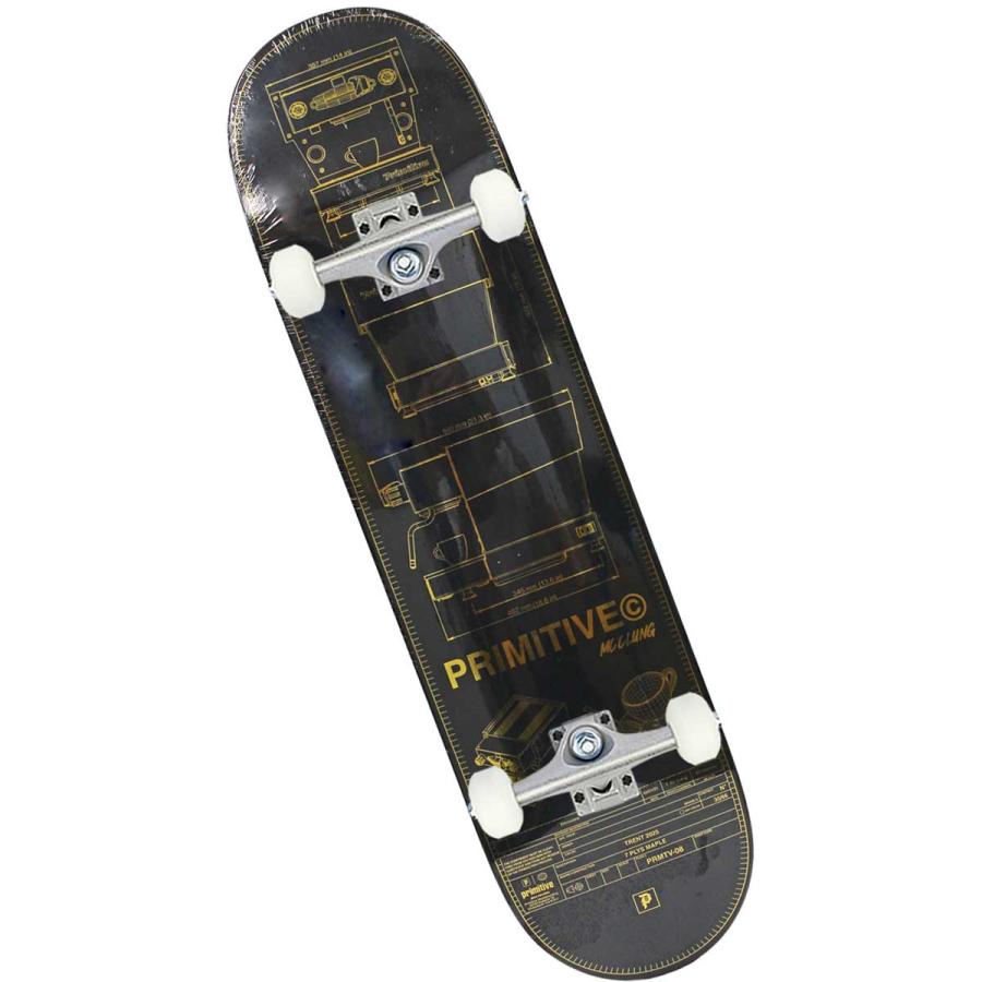 PRIMITIVE（プリミティブ） 8.125インチ スケボー コンプリート 完成品