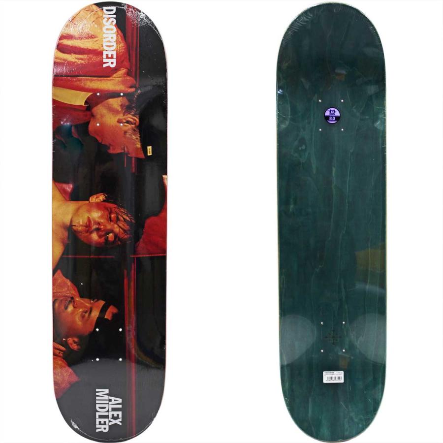 ディスオーダー 8.0インチ スケボー デッキ Disorder Skateboard Pro