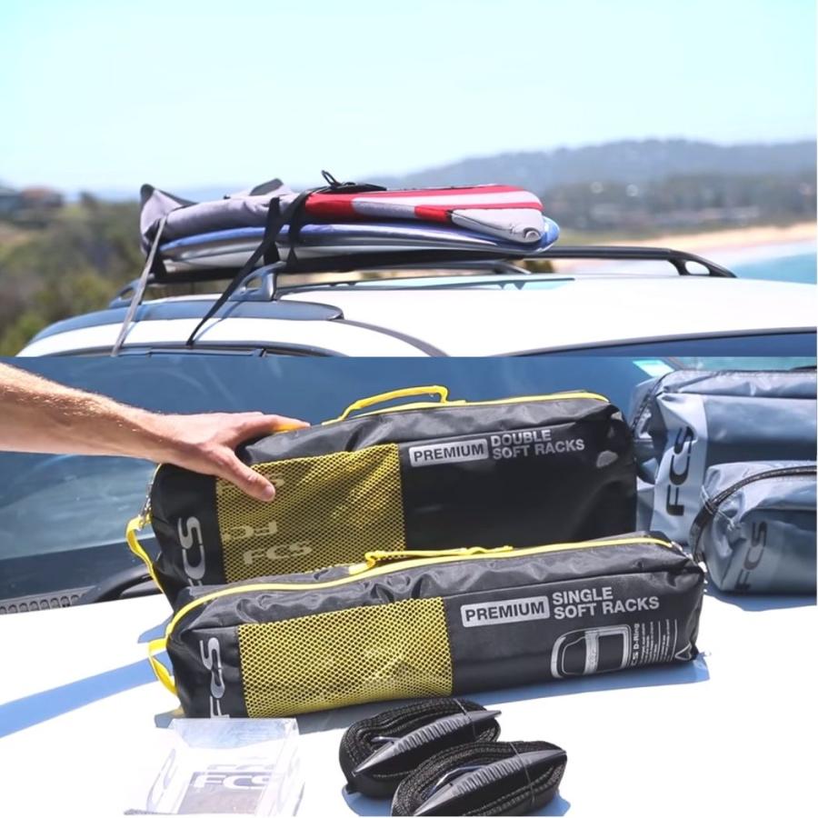 FCS D-RING DOUBLE SOFT RACKS 2列 エフシーエス D-ring ロック ソフト