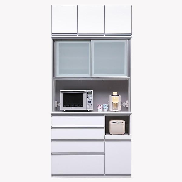 レンジ台 幅120cm 上置付 食器棚 ダイニングボード キッチンボード