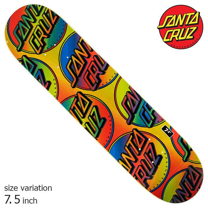 SANTA CRUZ（サンタクルーズ） デッキ スケボーCONTRA DOT 7.5inch
