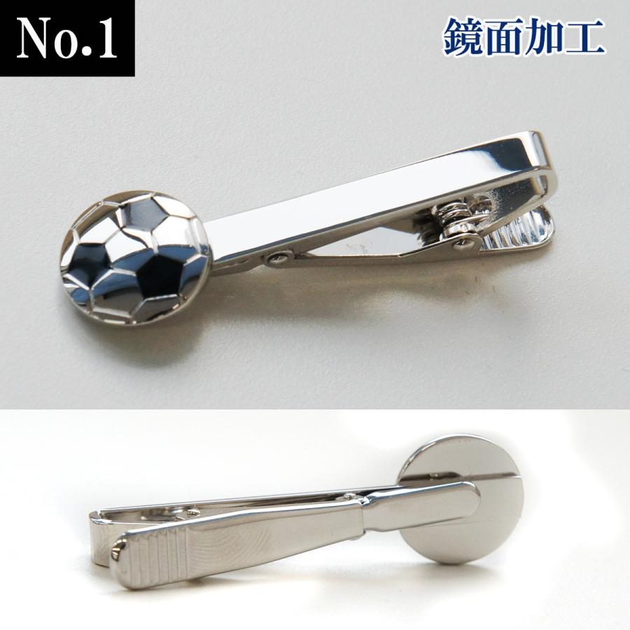 ネクタイピン メンズ 日本製 モチーフ サッカーボール サッカー