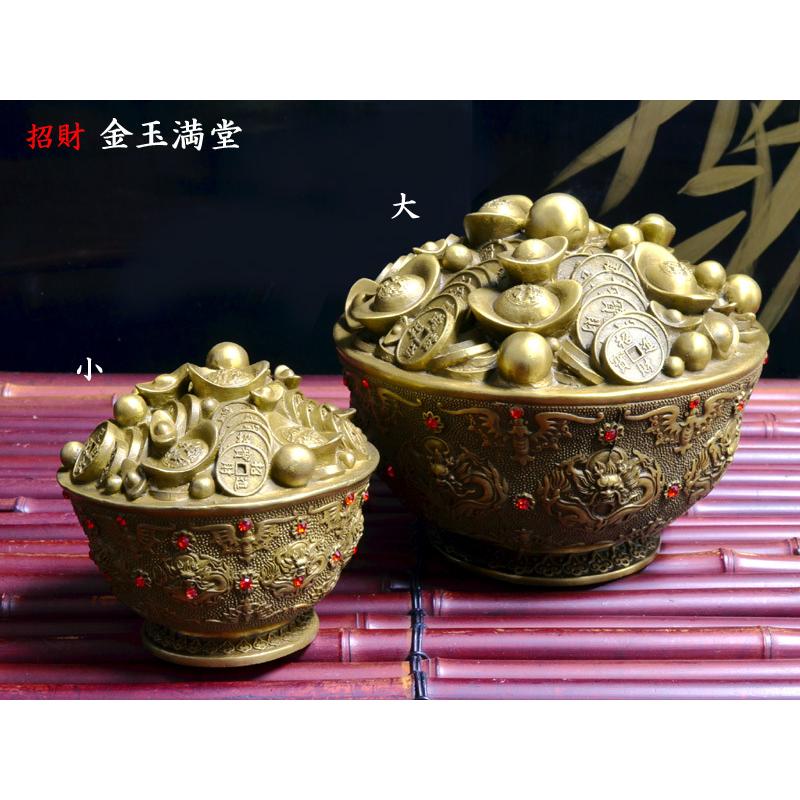 招財 「金玉満堂」の置物 風水グッズ : 中国貿易公司ctcオンライン