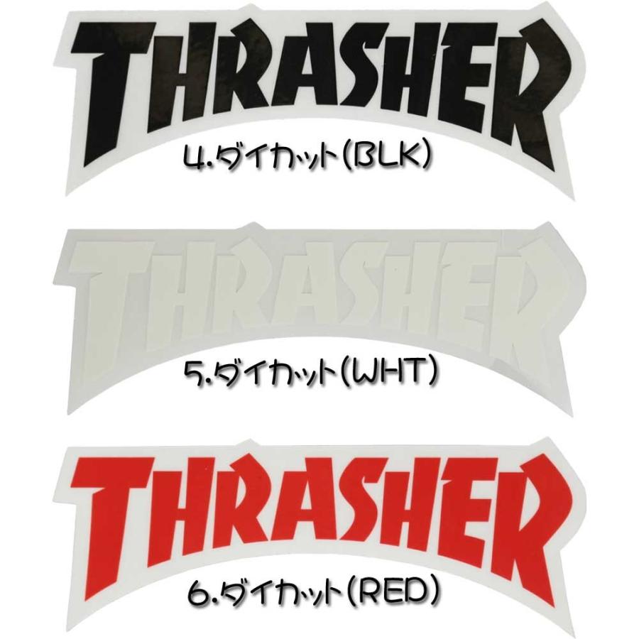 THRASHER（スラッシャー） ステッカー スケートボード スケボー