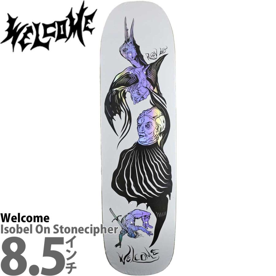 ウェルカム 8.5インチ スケボー デッキ Welcome Skateboards Pro Ryan