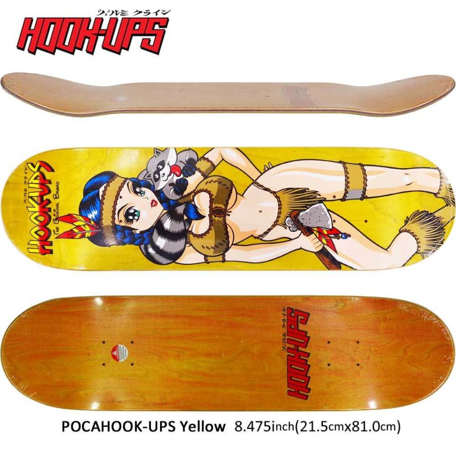 Hook Ups 8.475インチ スケボー デッキ フックアップス スケートボード
