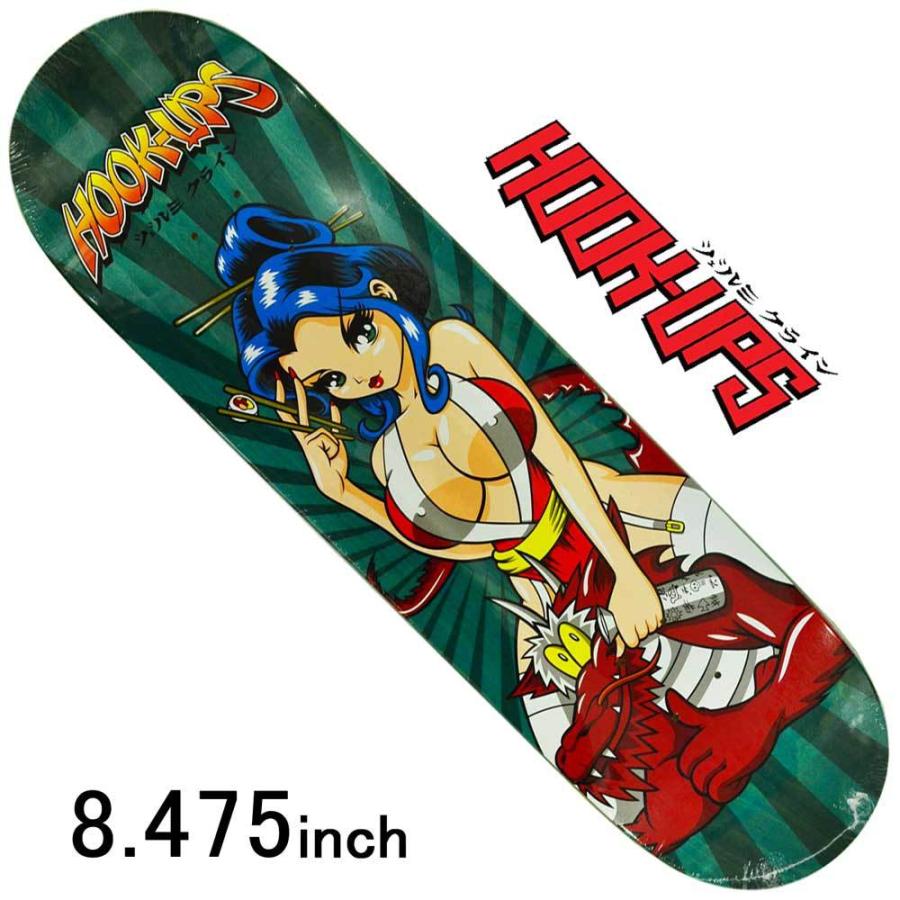 Hook Ups 8.475インチ スケボー デッキ フックアップス スケートボード