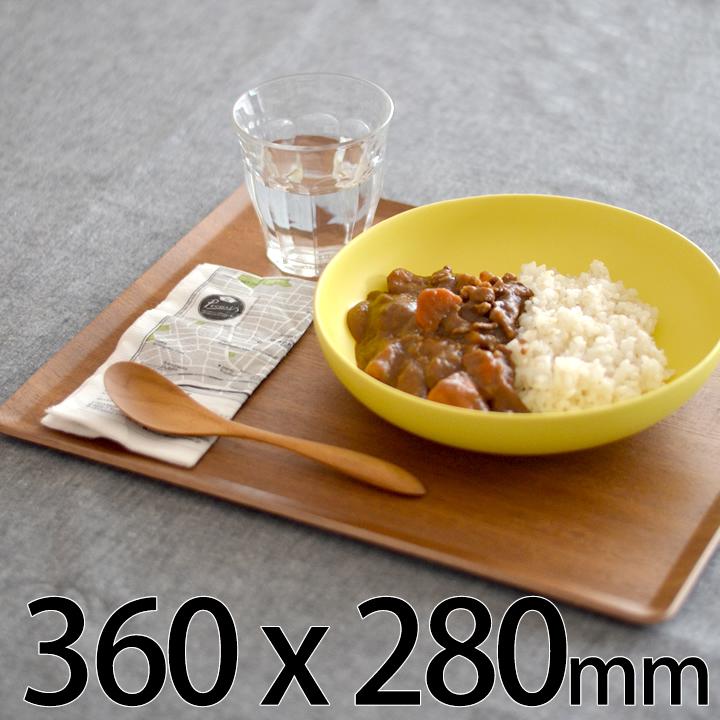 お盆 トレー プレイスマット kinto キントー 360x280 mm おしゃれ 木製