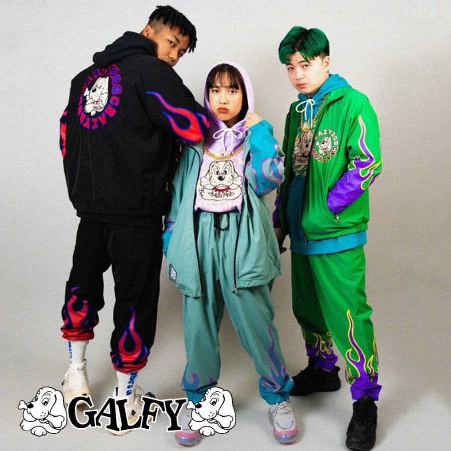 GALFY（ガルフィー） 炎の体育会 SETUP GALFY ジップアップ ジャージ