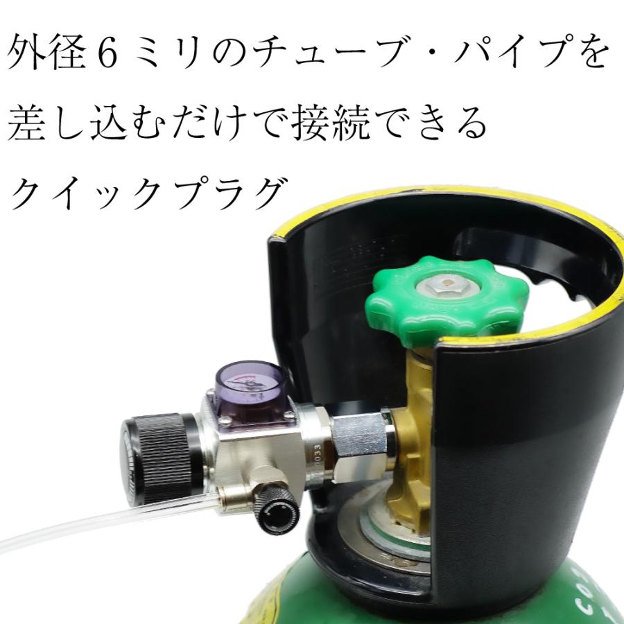 CO2レギュレーター S-1GR03A / 減圧可変式 作用圧力0-0.7MPa 低流量