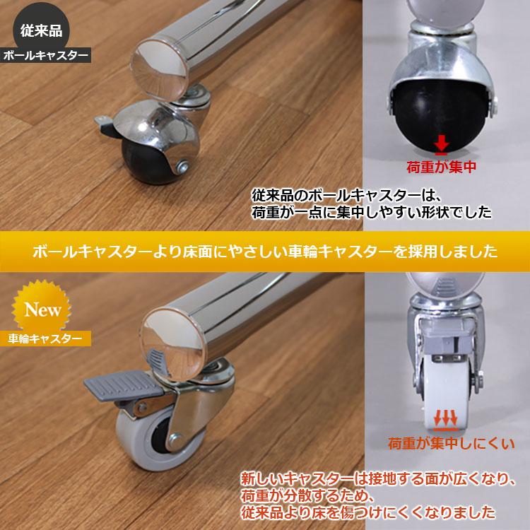 川口工器 頑丈 ダブル ハンガーラック 幅90cm 総耐荷重180kg