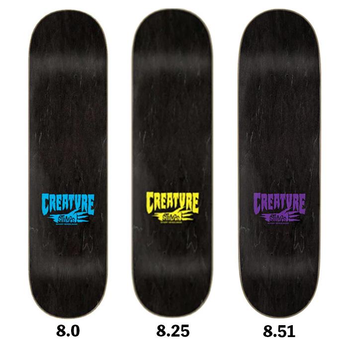 CREATURE クリーチャー デッキ スケボー ロゴ LOGO OUTLINE STUMPS