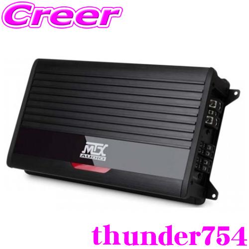 日本正規品 MTX Audio THUNDER75.4 75W×4chパワーアンプ : クレール