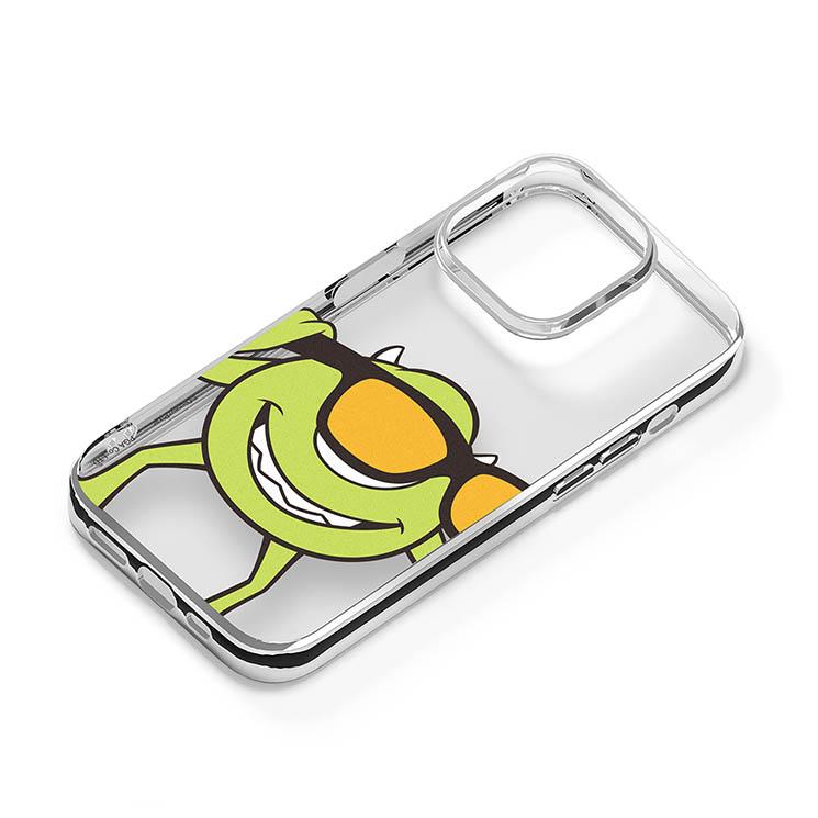 PGA iPhone 14 Pro クリア ケース ディズニー マイク モンスターズ