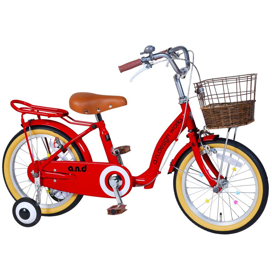 アウトレット 半藤カゴ 子供用 自転車 18インチ 本体 男 女 おしゃれ