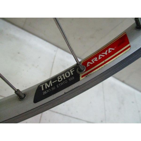 ホイール 26インチ/650c アラヤ ホイールセット TM-810F 26インチ 32H