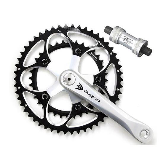 SUGINO（スギノ） (特セール)スギノ MIGHTY TOUR 901D ブラック 50/34T