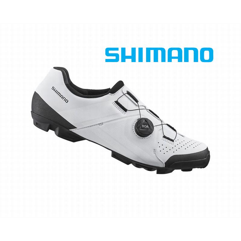 特セール)シマノ（SHIMANO） XC3（SH-XC300）ホワイト SPD MTBシューズ